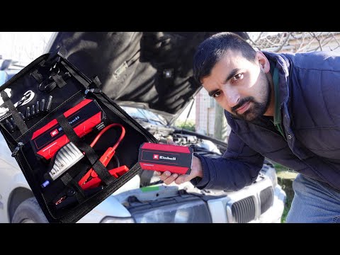 Einhell Powerbank Akü Takviye Cihazı İnceleme Einhell Powerbank Aracı Çalıştırabiliyor mu? CE-JS12/1