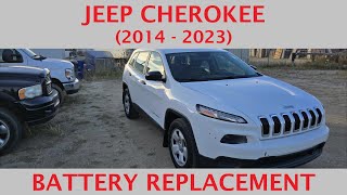 Jeep Cherokee - BATTERY REPLACEMENT / REMOVAL (2014 - 2023)
