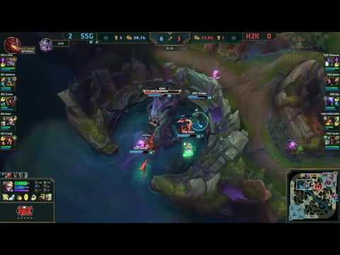 SSG vs H2K Highlights Game 3 Worlds 2016 Semi Finals Samsung Galaxy vs H2K Gaming