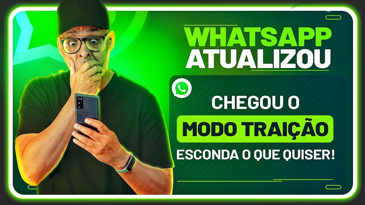 NOVA FUNÇÃO! WHATSAPP MODO INFIDELIDADE 😑Já ta dando CONFUSÃO! Como esconder conversas no Whatsapp