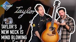 Video thumbnail for Taylor's New Revolutionary Neck Joint | 814e Gold Label | NAMM 25 by Thomann's Guitars & Basses