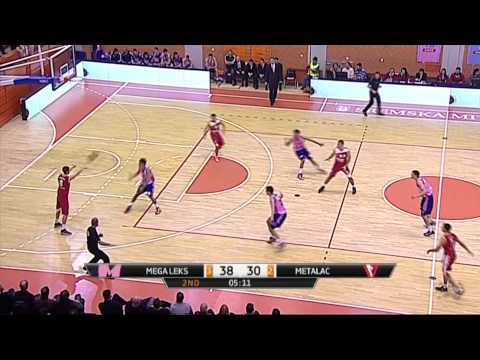 ABA Liga 2014/15, Round 12 match: Mega Leks - Metalac Farmakom (13.12.2014)