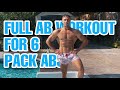 FULL AB WORKOUT FOR 6 PACK ABS!