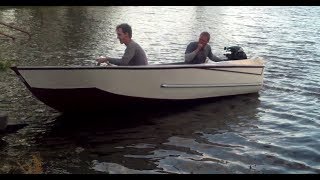 preview picture of video 'Newly restored boat first run'