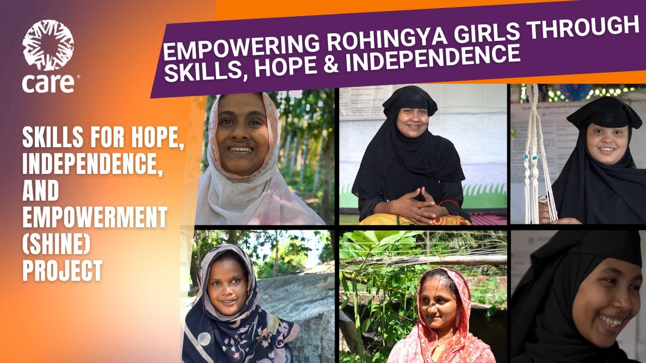 SHINE Project: Empowering Rohingya Girls Through Skills, Hope & Independence | CARE Bangladesh