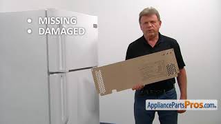 How To: Frigidaire/Electrolux Access Cover 241733911