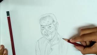 preview picture of video 'Sketch of Dr. Bidhan Chandra Roy| THE NATIONAL DOCTOR'S DAY'