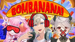 【 #bombanana  / コラボ 】見えない、聞こえない、喋れない！？ 3匹で爆弾解除！#vtuber #shorts