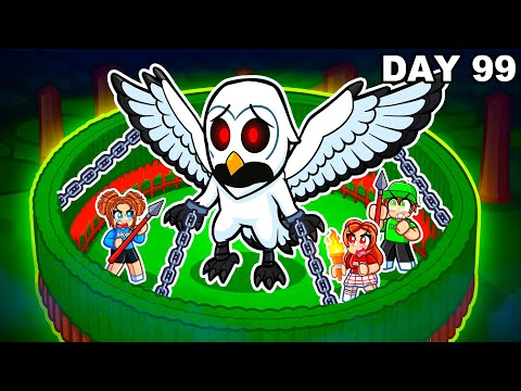 Trapping The OWL ENTITY In 99 Nights in The Forest!