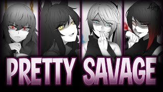 Nightcore - Pretty Savage 「Switching Vocals」(B