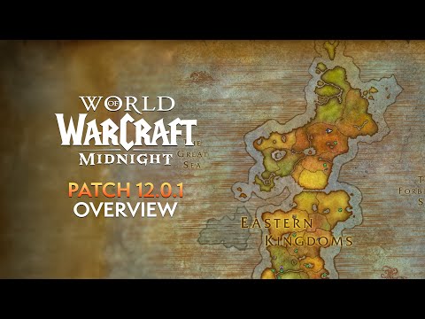 Everything Coming in Patch 12.0.1 - Class Changes, Map Update, Login Screen, UI Updates & More