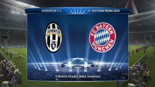 preview picture of video 'Juventus - Bayern Munich [PES 2013] | C1 League (Quarto di Finale - Ritorno) | CPU Vs. CPU'