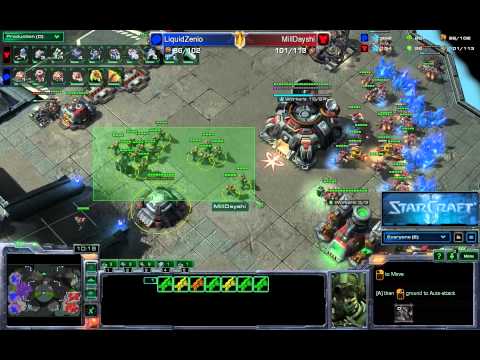 Starcraft2 Vidcasts Romania - HotS - MilleniumDayshi vs LiquidZenio
