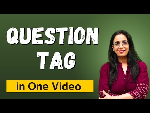 Question Tag in One Video || Basic  - Advance || Basic English Grammar ||  English With Rani Ma'am