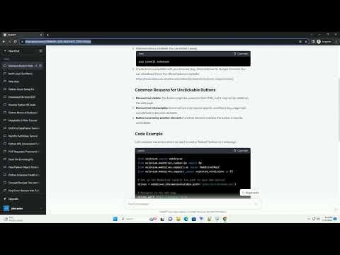 Selenium Button Unclickable Python