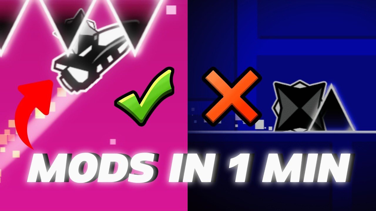 I Finally Got Geometry Dash Mods.. (Here's How)