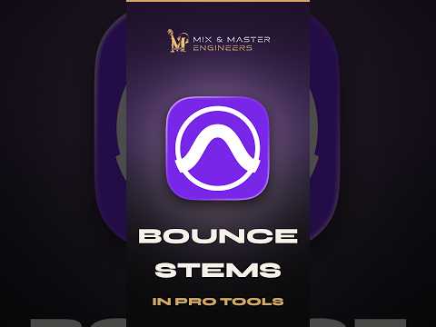 Video: how to export stems in Pro Tools