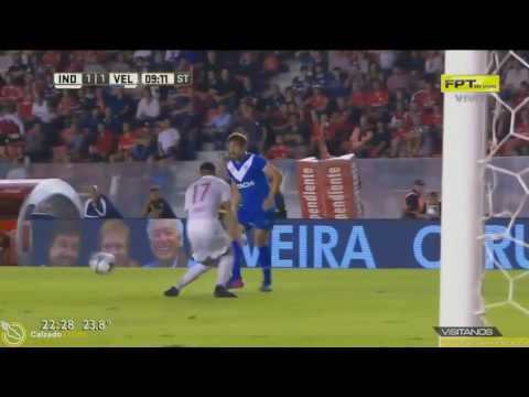 Gol de Juan Manuel Martinez  - Independiente 1 x 1 Velez Sarsfield - Fecha 18 - Liga Argentina