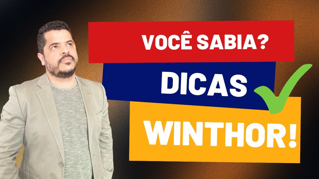 Dica 2#  Menu do Winthor