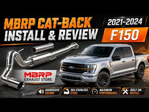 PRODUCT INSTALL: MBRP 4" Cat-Back Exhaust F-150