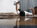 腕立て160回+30㎏フロアプレス右27回、左32回 160 Push ups+30㎏ Floor press