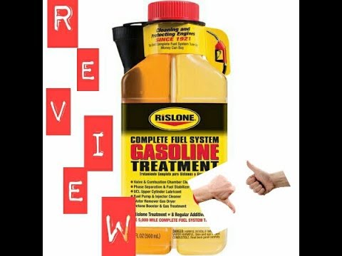 Review of Rislone Gas Fuel System Treatment....
