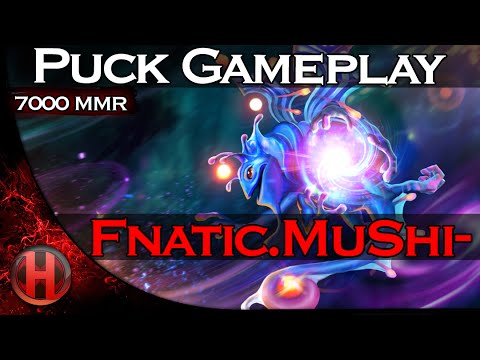 Fnatic.MuShi- 7000MMR Puck Gameplay Dota 2