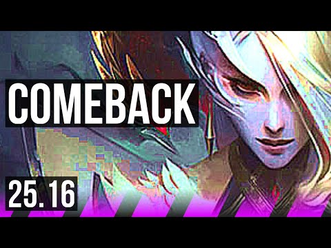 MORGANA & Yunara vs MAOKAI & Kai'Sa (SUP) | Comeback | KR Master | 25.16