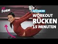 #3 Workout Rücken // 12 Minuten // No Equipment | InForm by SWR Sport