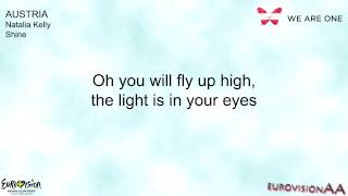 Eurovision 2013 | Austria: Natalia Kelly - Shine | Lyrics