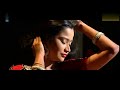 Kaviya Hot Intro Scene In Red Saree