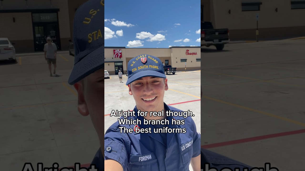 The Coast Guard has the best Uniforms of any Branch. Prove me wrong. #militarylife #coastguard #uscg