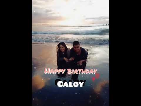 Happy birthday! Caloy😍🎈🎊