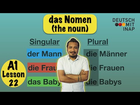 A1- German lesson 22 | German nouns and articles "der/die/das"