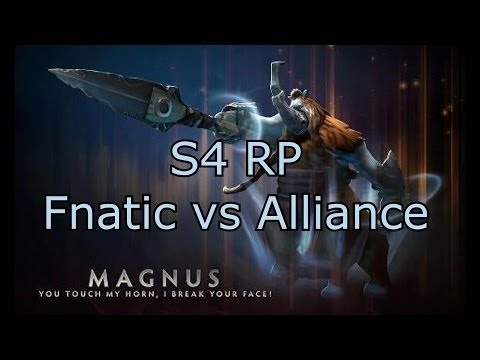 Dota 2 - S4 RP vs Fnatic @ Dota 2 Champions League