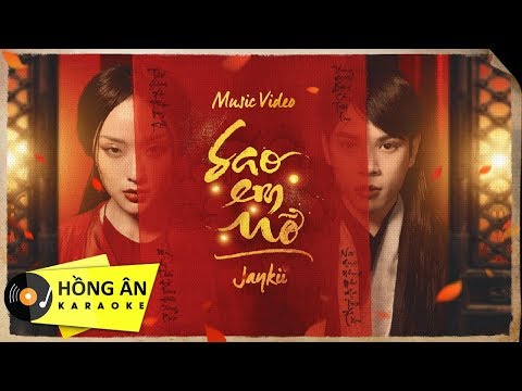 [ Karaoke ] Sao Em Nỡ  - Jaykii | Beat Gốc