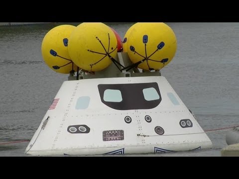 Navy, NASA Participate in Orion Recovery Test