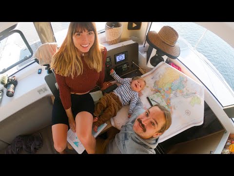 BOAT LIFE: Mapping our Trip down the Coast! Ep.242