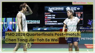 Download lagu PMO 2026 Quarterfinals Post-match:  Chen Tang Jie-Toh Ee Wei mp3
