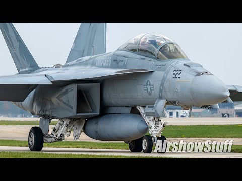 Military Aircraft Departures (Sunday Part 2) - EAA AirVenture Oshkosh 2021