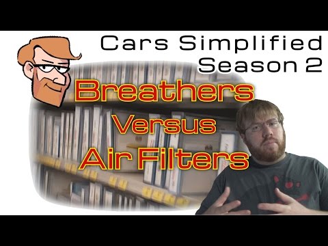 Part of a video titled Breather Filters Versus Air Filters - YouTube