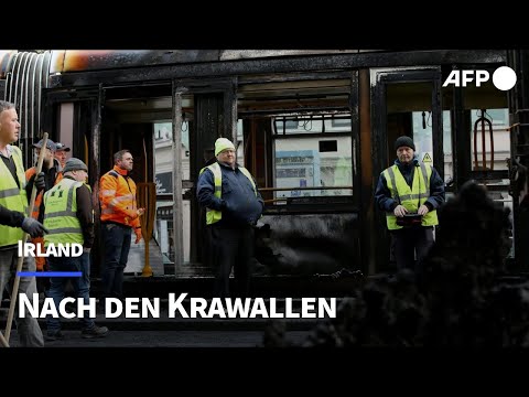 Irlands Regierung verurteilt Ausschreitungen in Dublin | AFP
