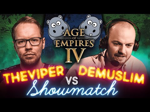 TheViper vs DeMusliM - New Patch - AoE 4 Showmatch