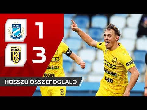 Fizz Liga: MTK Budapest–Kolorcity Kazincbarcika SC 1–3 | hosszú összefoglaló