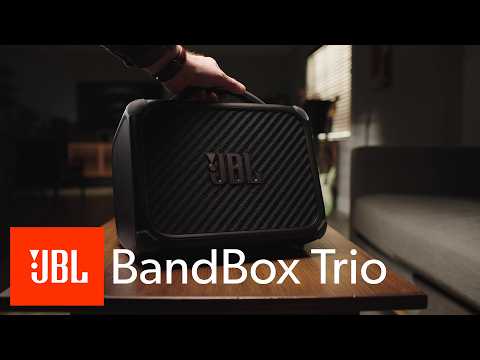 JBL BandBox Trio AI-Powered Practice Amp and Speaker - Regular Black image 2