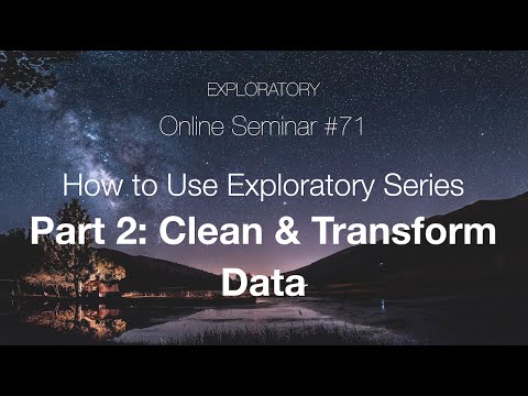 How to Clean & Transform Data