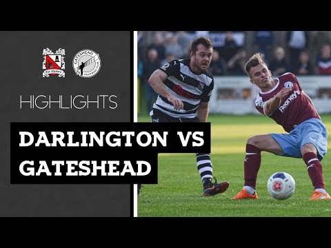 Darlington 1-1 Gateshead - Vanarama National League North - 2019/20