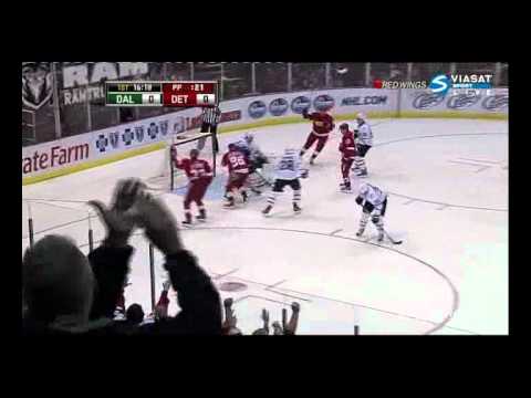 Pavel Datsyuk goal Andrew Raycroft ( Dallas Stars & Detroit Red Wings)12/19/2010