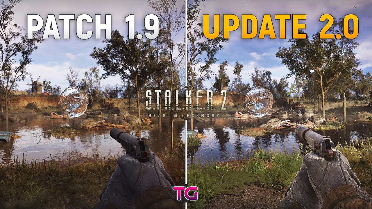 S.T.A.L.K.E.R. 2 Update 2.0 vs Patch 1.9 - Graphics & Performance Comparison