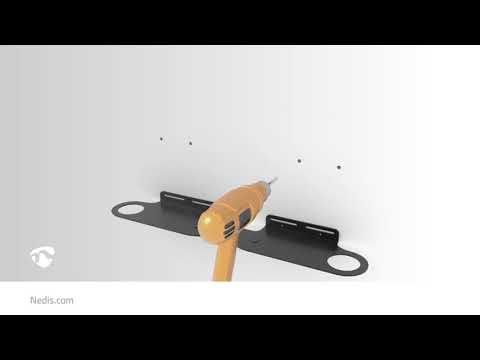 How To - Nedis Soundbar Mount | Sonos® Beam | Wall Mount | 5 kg | SBMT55BK